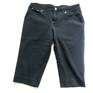 Black Capris INC international Concepts size 12